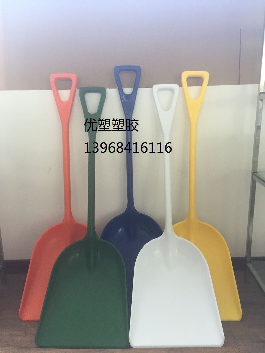Factory straight for large number of plastic shovels plastic shovel snow shovel ice shoveling fire shovel anti-static electric shovel food shovel