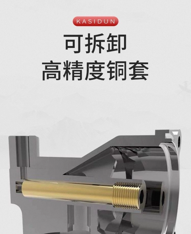 Máy đào súng mỡ áp suất cao nhỏ liên tục áp suất cao bằng khí nén Máy đào bơ hoàn toàn tự động trong suốt