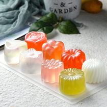 White jelly jelly pudding food grade mold silicone household homemade baby no smell boy high temperature resistant abrasive set
