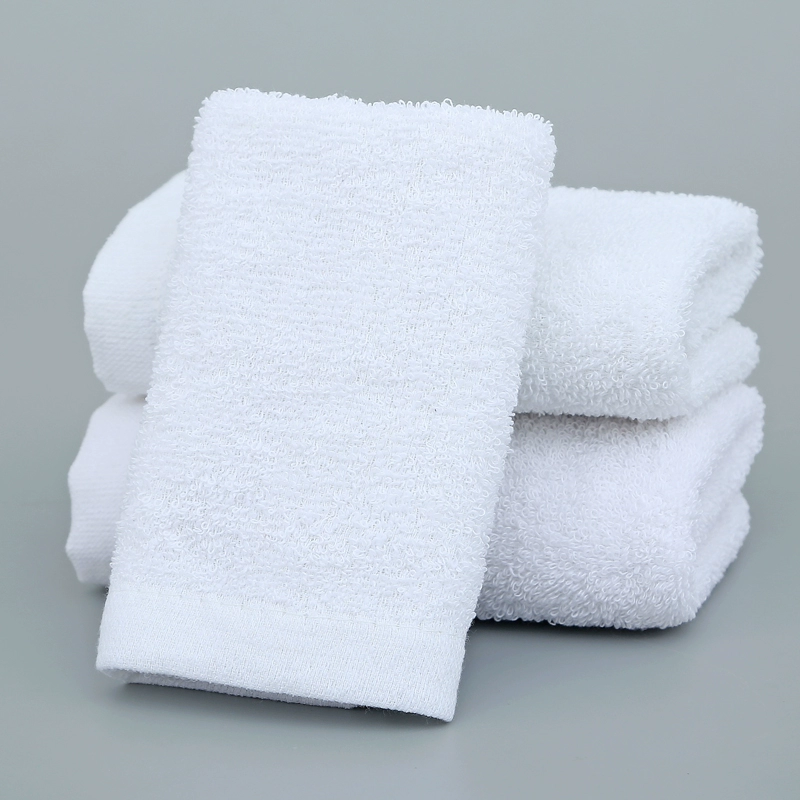Khăn tắm đặc biệt thấm hút nước dày bán buôn khách sạn thêu trắng trung tâm khách sạn khăn trắng thẩm mỹ viện bông tinh khiết - Khăn tắm / áo choàng tắm
