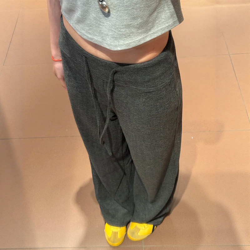 Yoga Pants Drawstring Pants Women's Fitness Pants Gray Sweatpants Plus Size Fat mm Sports Pants Loose Lazy Style Glutinous Rice Pants Yoga Pants Drawstring Pants Women's Fitness Pants Gray Sweatpants Plus Size Fat mm Sports Pants Loose Lazy Style Glutinous Rice Pants