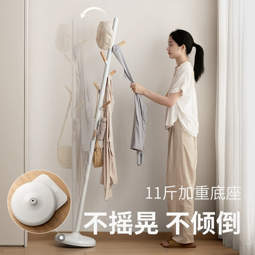 懒角落 Стойка для одежды напольная домашняя спальня небольшая висящая одежда не занимает место в доме