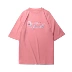 Li Ning áo thun ngắn tay nữ thể thao thời trang hàng loạt cổ tròn giản dị thả lỏng cotton mùa hè thể thao AHSP218 - Áo phông thể thao Áo phông thể thao