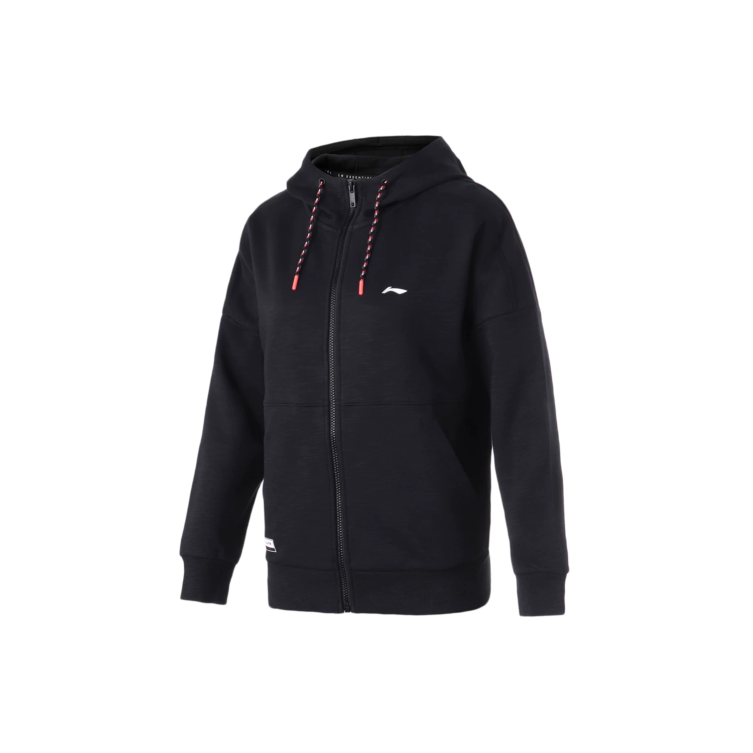 Свитшот Li Ning, кардиган для тренировок с длинным рукавом, модный худи, спортивный костюм