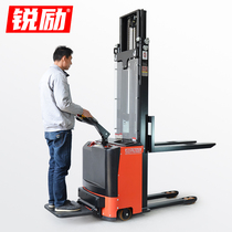 Ruili all electric stacker CL15 station frame electric forklift full electric hydraulic lift pallet stacker
