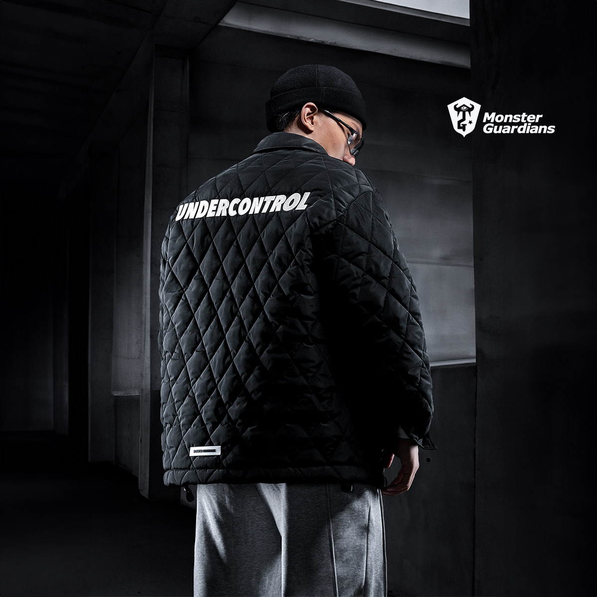 Monster Guardians Sport Lingcotton Men's winter windproof and warm loose Casual Jacket Tide-Taobao