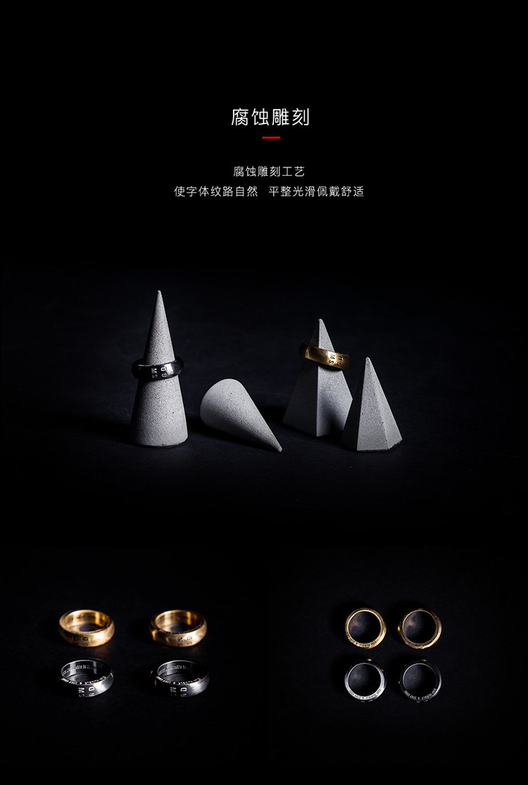 Bague homme OTHER   en Acier au titane - Ref 3086695 Image 16