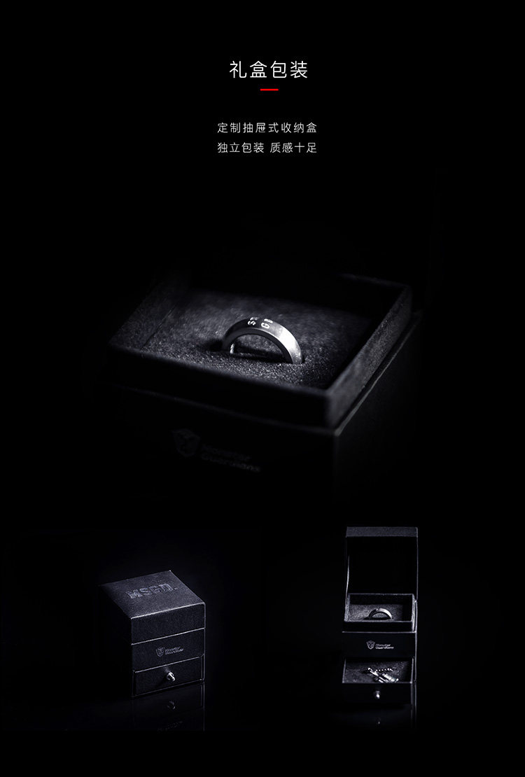 Bague homme OTHER   en Acier au titane - Ref 3086695 Image 21