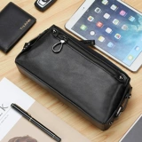 Сумка с петлей на руку, вместительная и большая маленькая сумка клатч, из натуральной кожи, 2019, новая коллекция, в корейском стиле