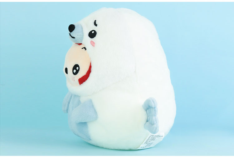 Một chiếc váy gấu trúc sang trọng Bắc Cực con dấu nhỏ búp bê sang trọng hoạt hình gối anime xung quanh món quà ngày lễ búp bê hình ảnh sticker de thương