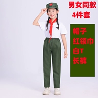 Комплект из 4 шт. белые Т+брюки