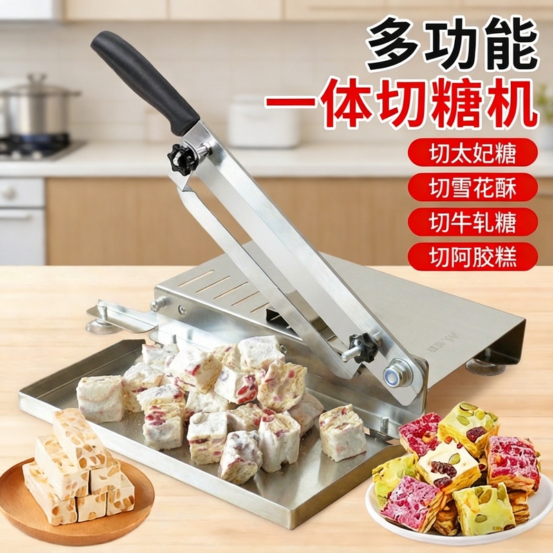 Sugar Cutting Knife, Handmade Toffee Cutter, Nougat, Gelatin, Milk Snowflake Pastry Cutter, Special Sugar Cutting Tool