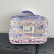 drpdrpdrp Japanese fafa with the same cake quicksand bag anti-fruit freeze handbag hand carry mommy lunch box bag