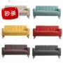 lSimple sofa nhỏ căn hộ đôi kinh tế vải sofa sofa đôi đôi da studio quần áo - Ghế sô pha sofa bed mini