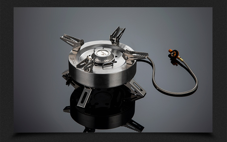 Sản phẩm mới lửa phong qingtian chia bếp gas cắm trại khốc liệt bếp ngoài trời cao lạnh cao độ cao bếp dã ngoại - Bếp lò / bộ đồ ăn / đồ nướng dã ngoại lò nướng bbq ngoài trời