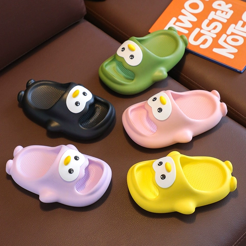 Детские сверхлегкие нескользящие дезодорированные тапочки, слайдеры для мальчиков, мягкая подошва