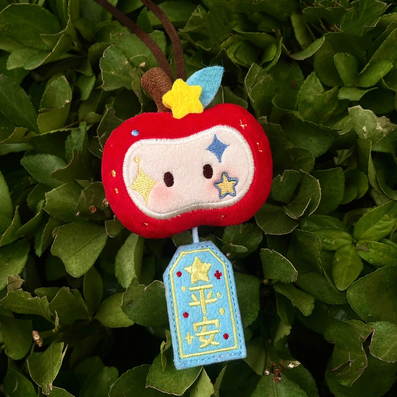 【Q Island】Original Design Apple Scented Bag Car Hanging Ornament Gift