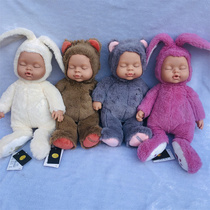 50cm Varny-coated Emulation Girl Doll Rabbit Rabbit Ear Heidi Angel Sleeping with Sleeping Gods Mao suede toy boy