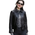 2020 Hained New Leather Women Short Lapel Slim Sheep Leather Leather Leather Jacket - Quần áo da