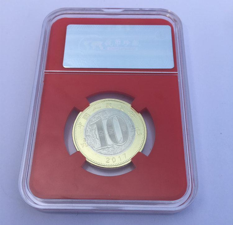 Gói tinh tế phiên bản 2017 Dậu Kỷ Niệm Coin Gà Coin Brand New Chính Hãng Bộ Sưu Tập Tiền Xu Quà Tặng Khuyến Mãi đồng xu cổ