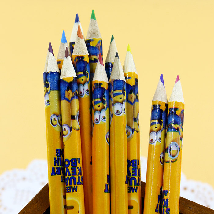 Children's 12 color pencil cute kindergarten supplies cartoon