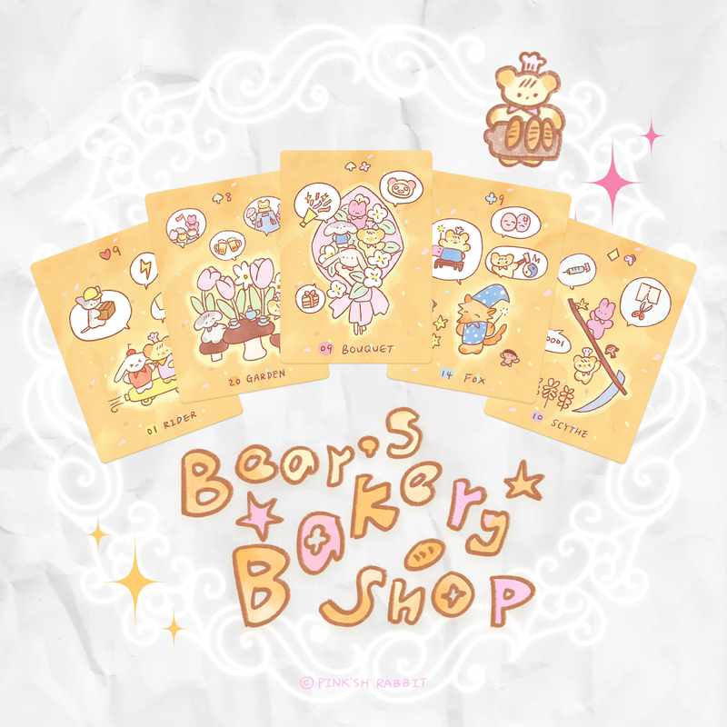 Bear's Bakery Shop Renoman Card Collection Board Game Gift Oracle Card Bear's Bakery Shop Renoman Card Collection Board Game Gift Oracle Card