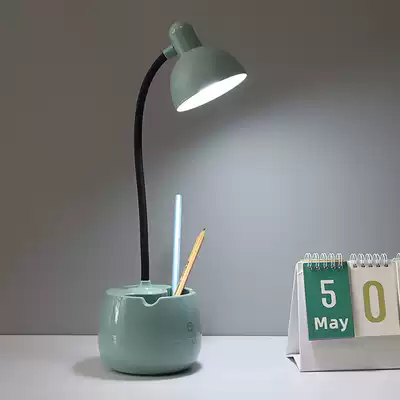 Creative LED eye protection lamp charging plug-in desk dormitory students learning special children's bedside reading