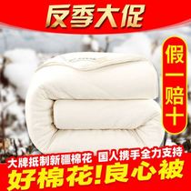 Xinjiang quilt pure cotton quilt winter quilt cotton spring and autumn quilt core cotton mattress quilt single student cotton tire