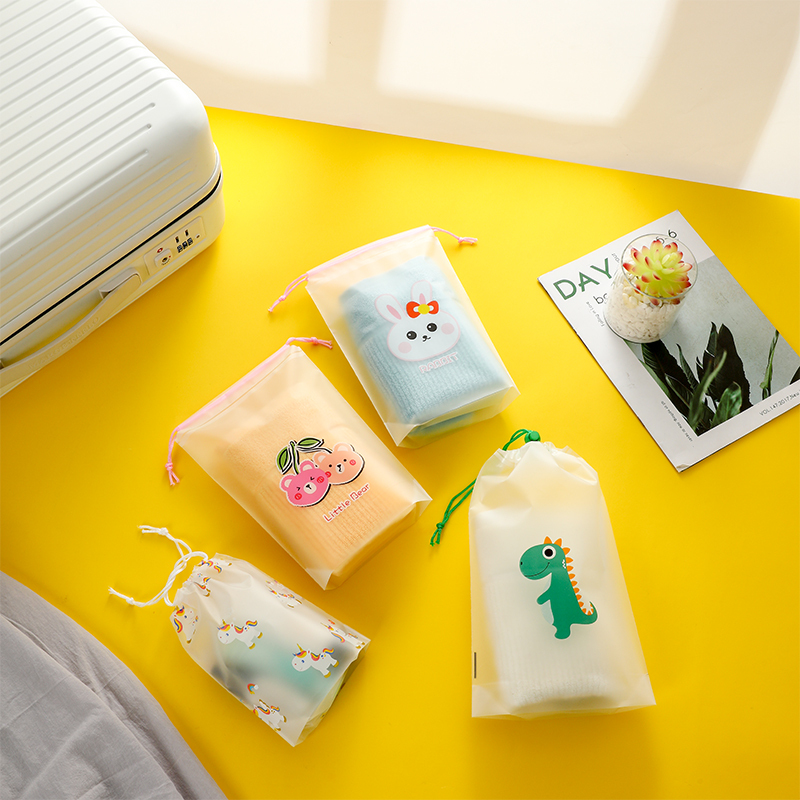 Gift Bag, Towel Plastic Bag, Sock Clothing Packaging Bag, Drawstring Pouch, Small Storage Bag, Scarf Packaging Bag