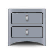 Baby nursery bedside table bedside table Nordic color pink white gray small underwear toy collection