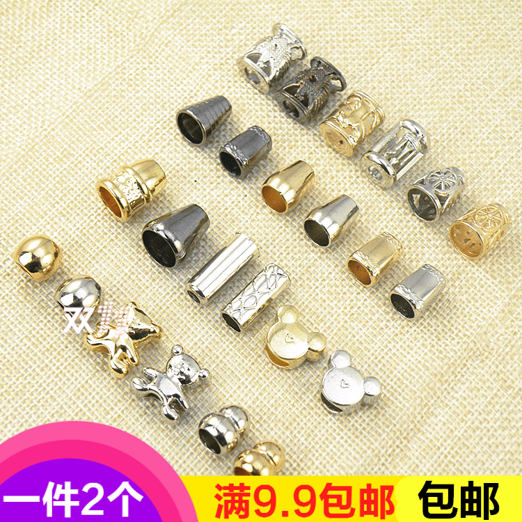 Venda metal hanging bell down jacket clothing accessories big coat rope with metal stop-slip buckle tightness adjustment decorative buttons