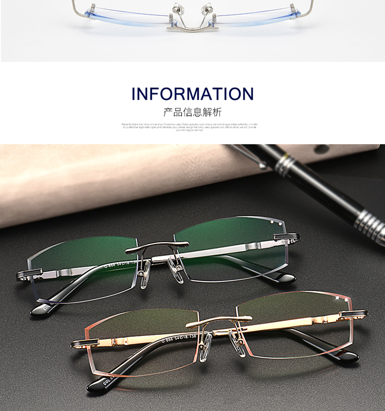 Montures de lunettes SIMPSON en Alliage de titane - Ref 3140174 Image 10