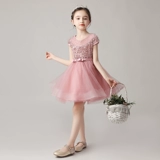 Наряд маленькой принцессы, свадебное платье, детский наряд для музыкальных выступлений, подарок на день рождения