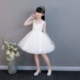 Детское платье, наряд маленькой принцессы, зимний наряд для музыкальных выступлений, подарок на день рождения, из фатина, благородный крой