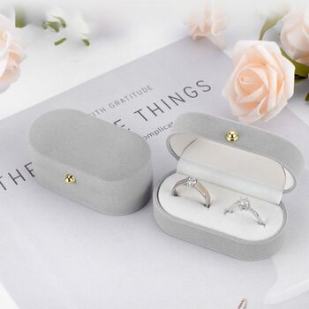 Imported ready-made jewelry box, earrings, bracelet, necklace, ring, jewelry box, gift box, protective display box