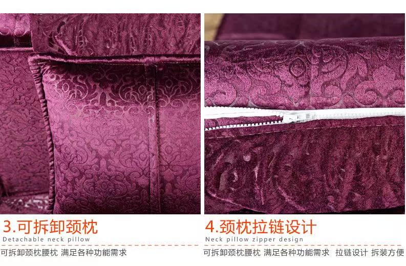 Ghế sofa điện một chân massage cao cấp tự động tắm nước xông hơi giường massage có thể ngả chân bồn tắm sofa bàn cà phê - Phòng tắm hơi / Foot Bath / Thể hình