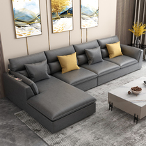 Nordic fabric sofa living room size latex removable washable noble concubine simple modern technology cloth sofa combination