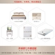 Tủ quần áo kết hợp phòng ngủ đơn giản hiện đại toàn bộ nội thất nhà đặt kết hợp phòng ngủ chính phòng cưới sáu bộ - Bộ đồ nội thất mẫu kệ tivi đơn giản