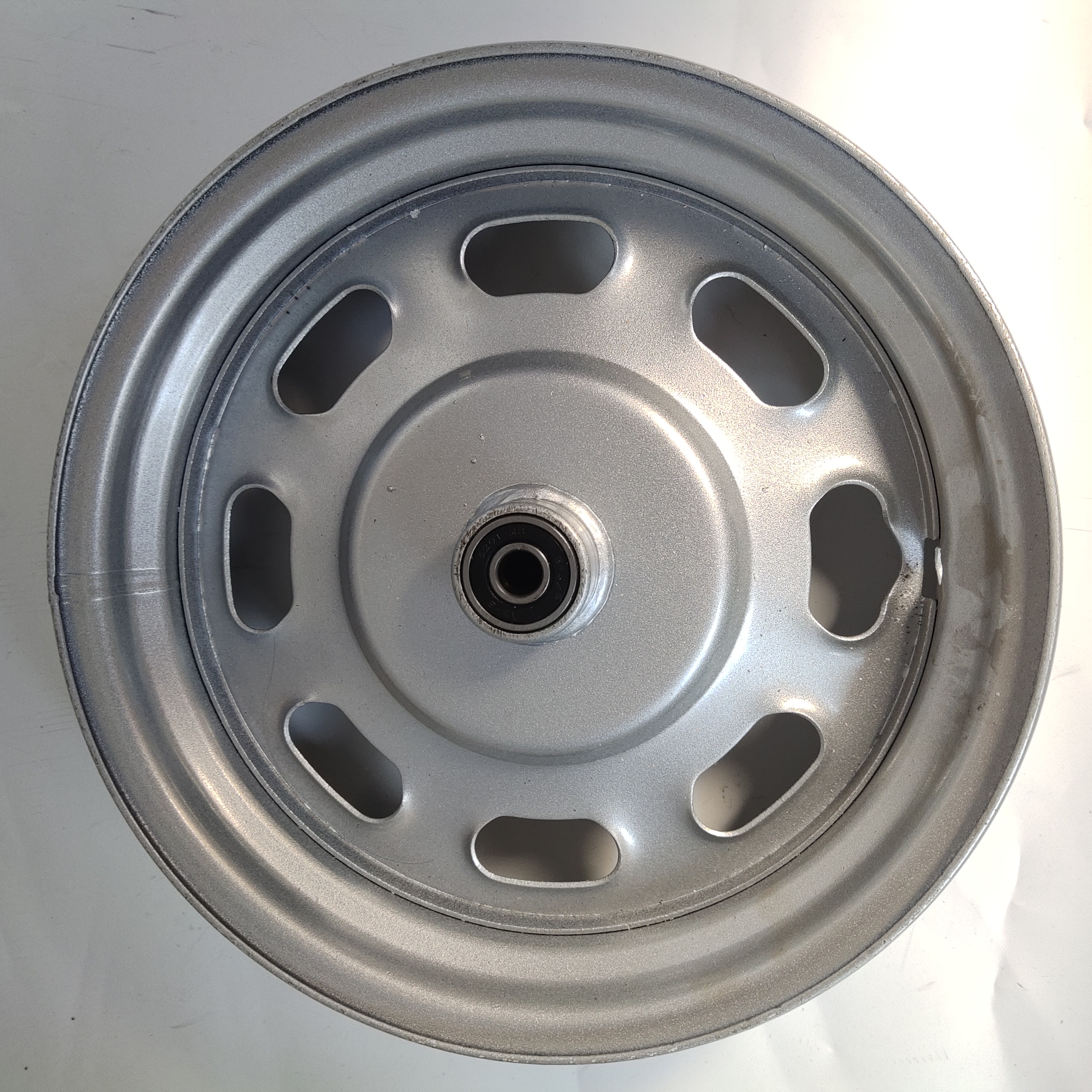 Electric tricycle steel ring 275-14 front wheel rear wheel 300-12 thickening and hardening electric wheel hub 400-12