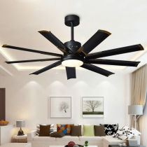 Frequency conversion large ceiling fan home living room silent industrial Hotel big fan light 52 100 inch European retro ceiling fan