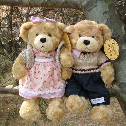 Sweater-Wearing Big Bear Plush Toy Teddy Bear Genuine Couple Doll Teddy Bear Small Size Sweater-Wearing Big Bear Plush Toy Teddy Bear Genuine Couple Doll Teddy Bear Small Size
