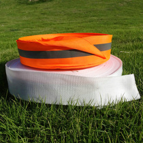 Finish sprint track with safety cordon beach volleyball sideline thickened reflective track and field warning tape equipment