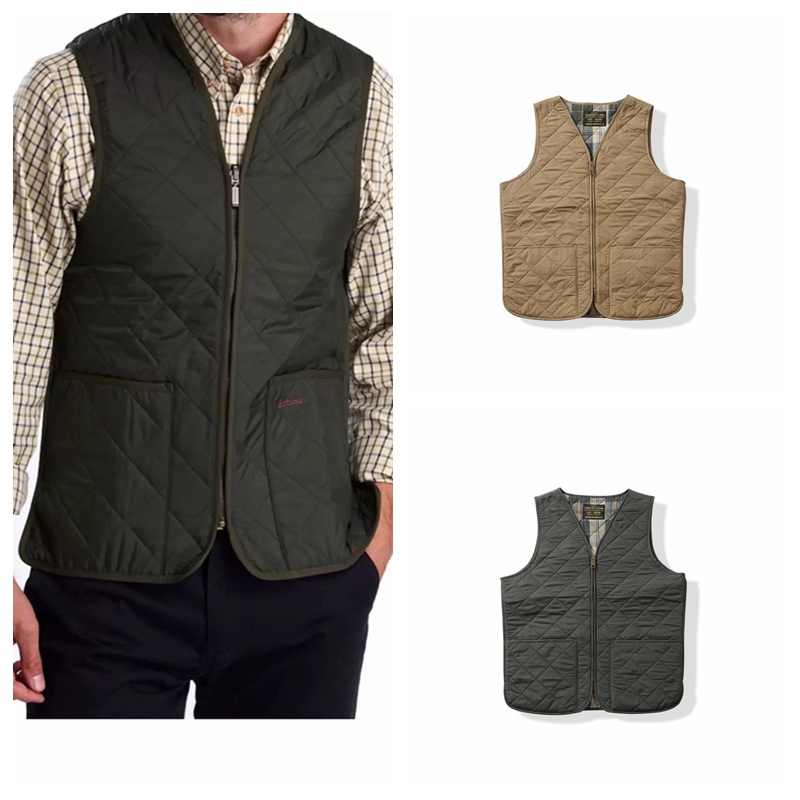 American Vintage Retro Thick Quilted Cotton Vest for Men, Diamond Quilted Padded Outdoor V-Neck Jacket Inner Vest American Vintage Retro Thick Quilted Cotton Vest for Men, Diamond Quilted Padded Outdoor V-Neck Jacket Inner Vest