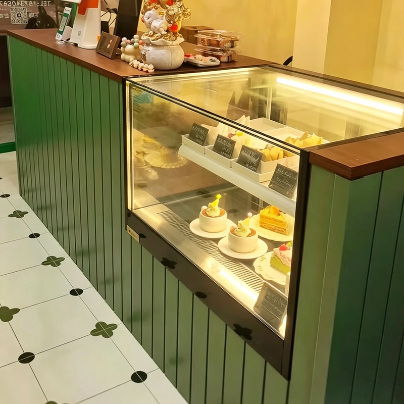 Simple Lacquered Cafe Bar Counter Shop Company Hotel Front Desk Reception Commercial Bar Table Cashier Counter
