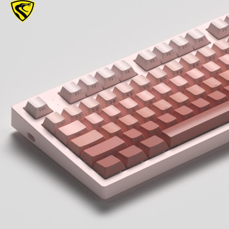 Fuling Mk870 Biyan Yinghuan Original Side-Engraved Mechanical Keyboard Wired Wireless Bluetooth Customizable Gaming Silent