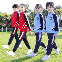 Primary school Childrens school uniforms Spring and autumn clothes kindergarten garden clothes childrens class clothes long sleeve suit Games clothing customization