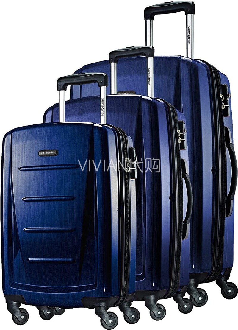 Чемодан 美国代购包税 samsonite 新秀丽 winfield 2 三件套旅行箱行李箱