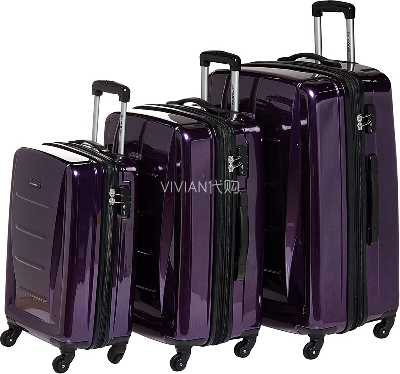 Чемодан 美国代购包税 samsonite 新秀丽 winfield 2 三件套旅行箱行李箱