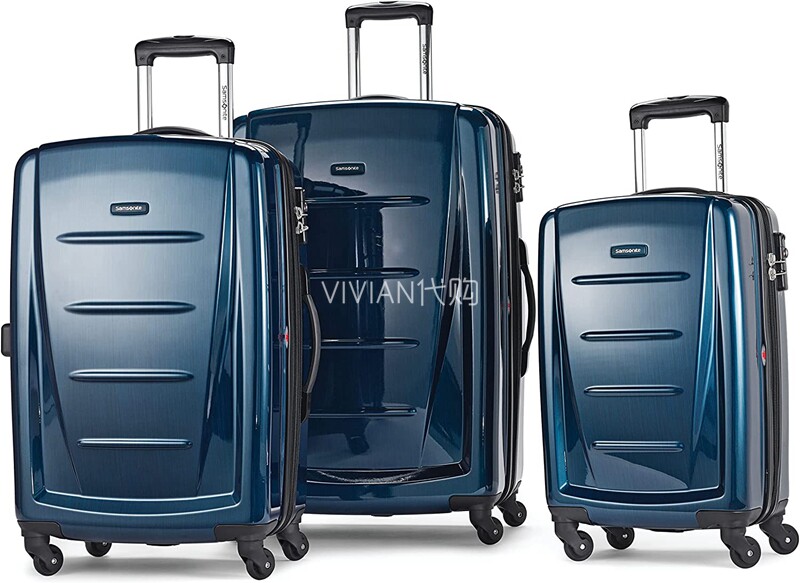Чемодан 美国代购包税 samsonite 新秀丽 winfield 2 三件套旅行箱行李箱