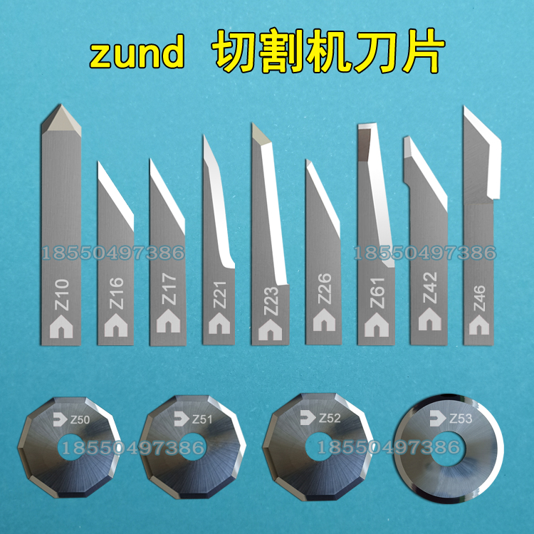 ZUND Swiss Cutting Machine Vibrating Blade Z10 Z16 Z17 Z21 Z42 Z46 Z50 Z51 Z52Z61